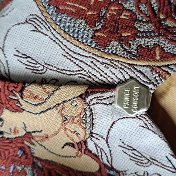 Vintage Golden clasp Prince Consort  Lady Tie - Picture 6 of 6